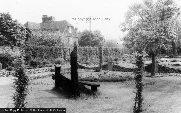 Photo of Otford, The Stocks And Whipping Post c.1955