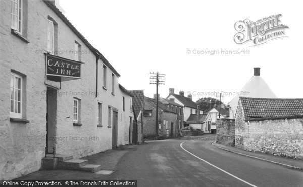 Photo of Othery, The Castle Inn c.1955