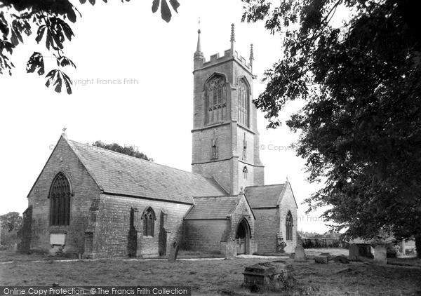 Photo of Othery, The Church c.1955
