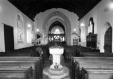 The Church, Interior c.1955, Othery