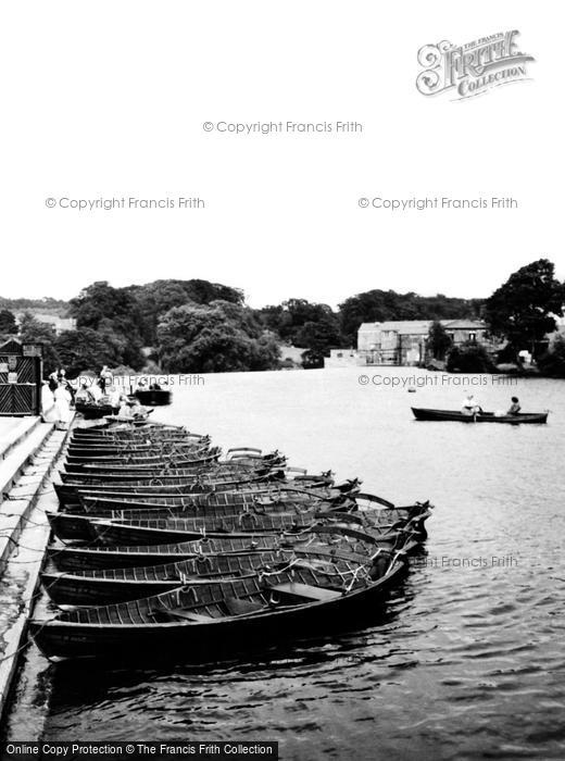 Photo of Otley, Boats On The Wharfe c.1960