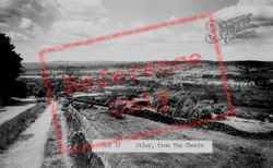 From The Chevin c.1960, Otley