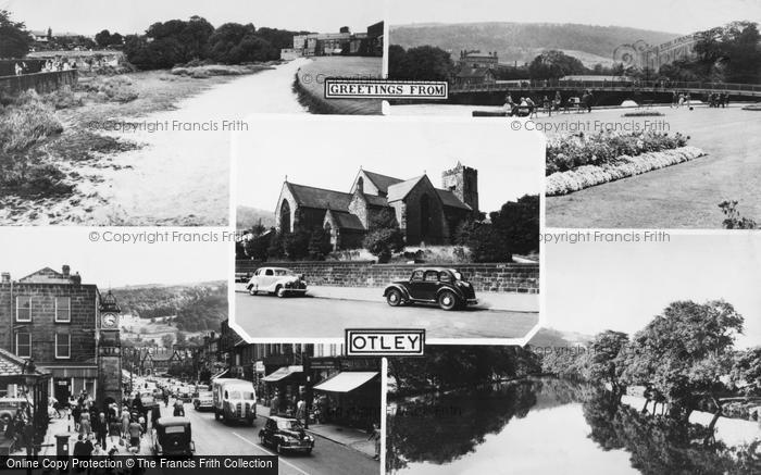 Photo of Otley, Greetings From Otley Composite c.1960