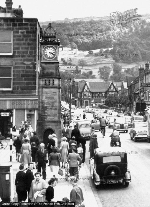 Photo of Otley, Kirkgate And Chevin c.1960