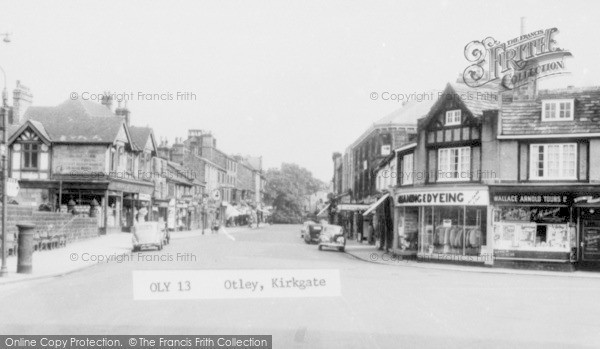Photo of Otley, Kirkgate c.1955