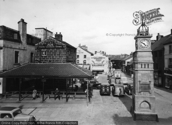 Photo of Otley, Market Place c.1955