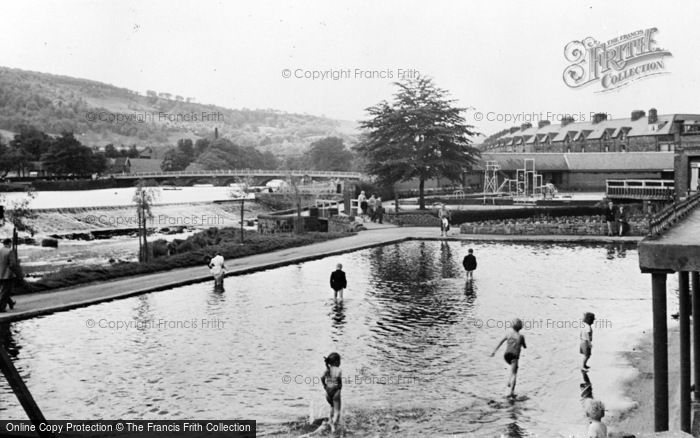 Photo of Otley, Paddling Pool c.1960