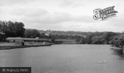 River Wharfe From The Bridge c.1955, Otley
