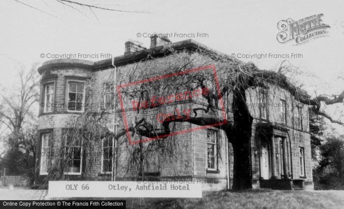 Photo of Otley, The Ashfield Hotel c.1960