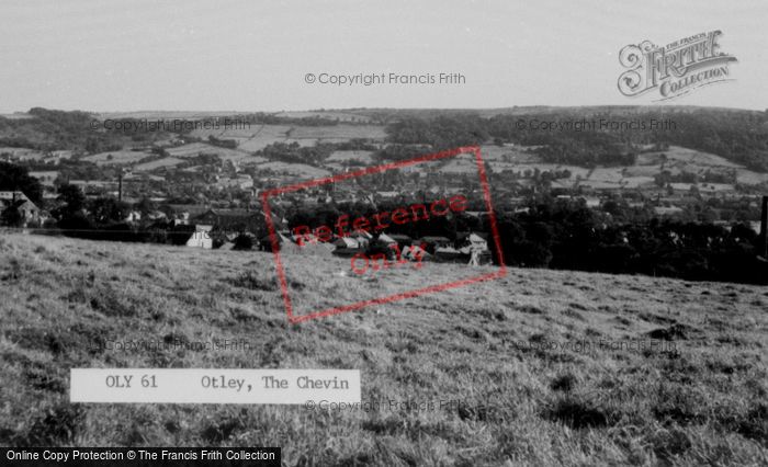 Photo of Otley, The Chevin c.1960