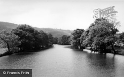 The River Wharfe c.1960, Otley