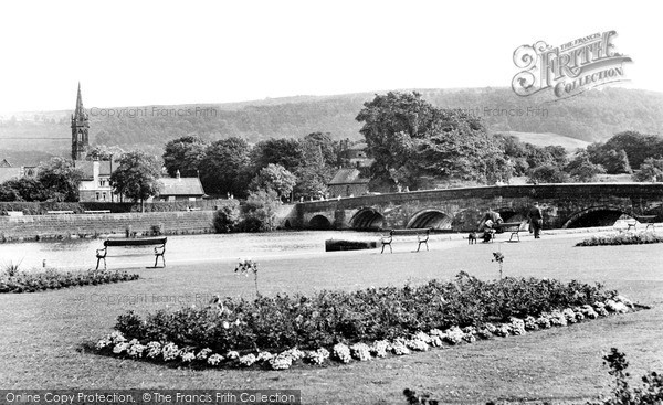 Photo of Otley, Wharfe Bridge c.1955