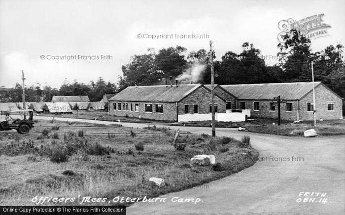 Photo of Otterburn, Camp, Officers' Mess c.1955