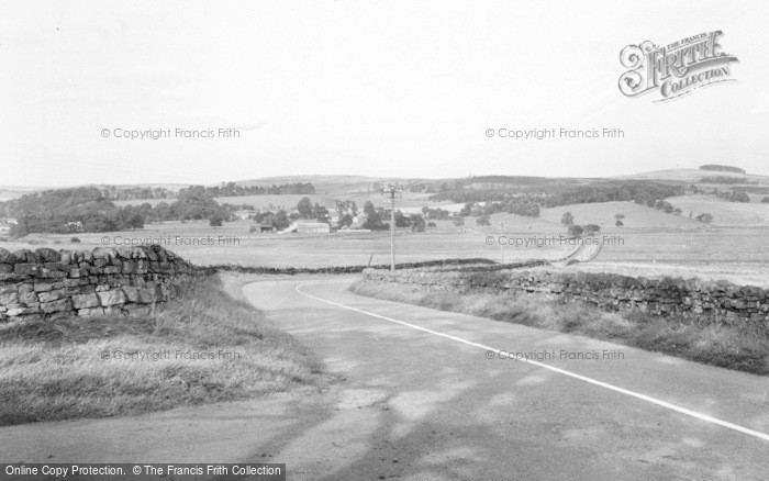 Photo of Otterburn, General View From South West c.1955