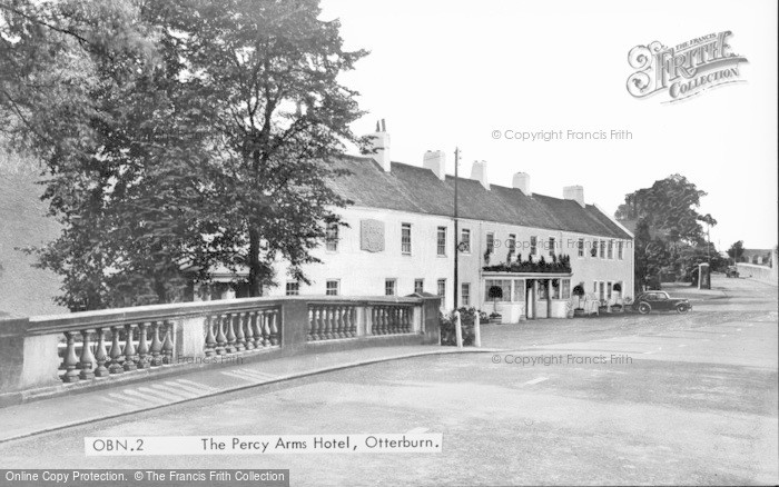 Photo of Otterburn, The Percy Arms Hotel c.1955