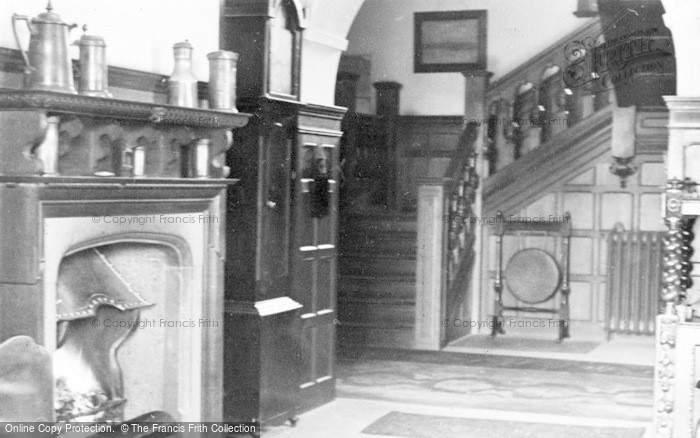 Photo of Otterburn, Tower Hotel, The Hall c.1955