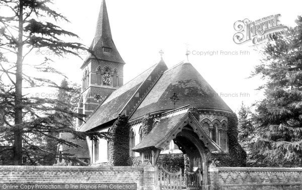 Photo of Ottershaw, Christ Church and Lychgate 1906