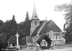 Ottershaw, Christ Church c1955