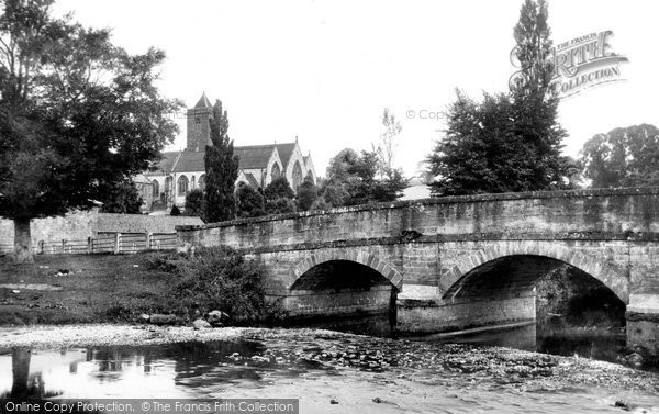 Photo of Otterton, Church And Bridge 1890