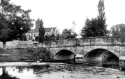 Church And Bridge 1890, Otterton