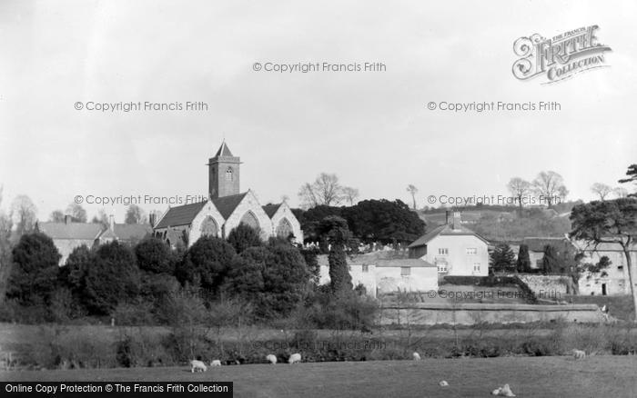 Photo of Otterton, Church From Railway Bridge c.1900