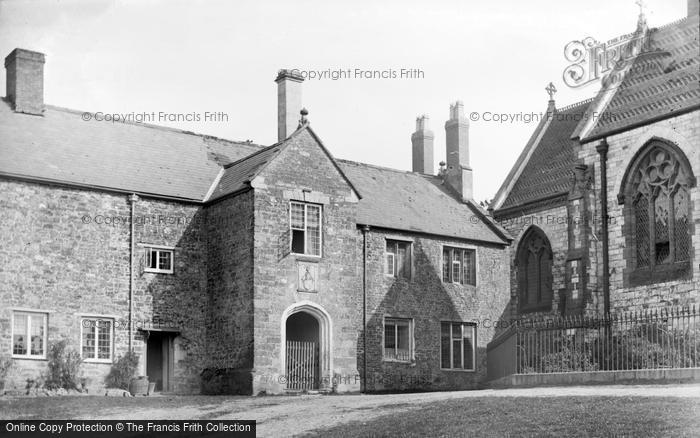 Photo of Otterton, Old Buildings Adjoining Church c.1900