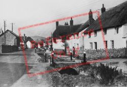 Thatched Cottages c.1950, Otterton