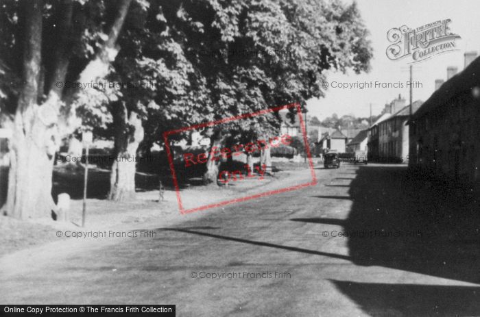 Photo of Otterton, The Village c.1950