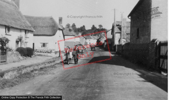 Photo of Otterton, The Village c.1950