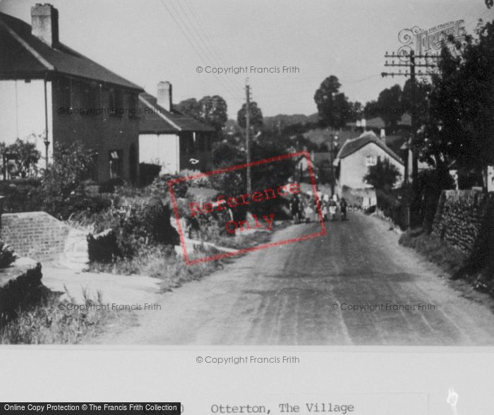 Photo of Otterton, The Village c.1950