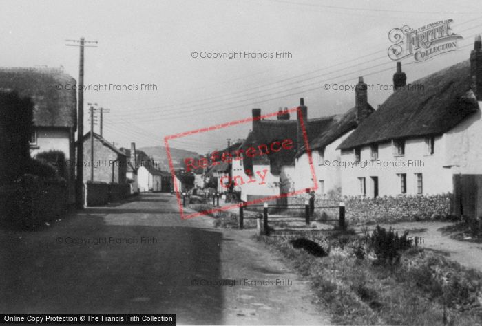 Photo of Otterton, The Village c.1950