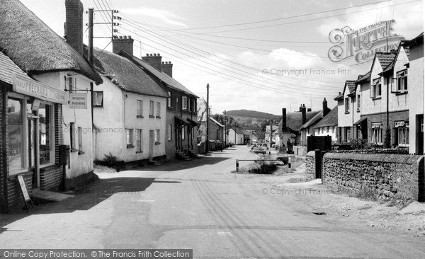 Photo of Otterton, The Village c.1955