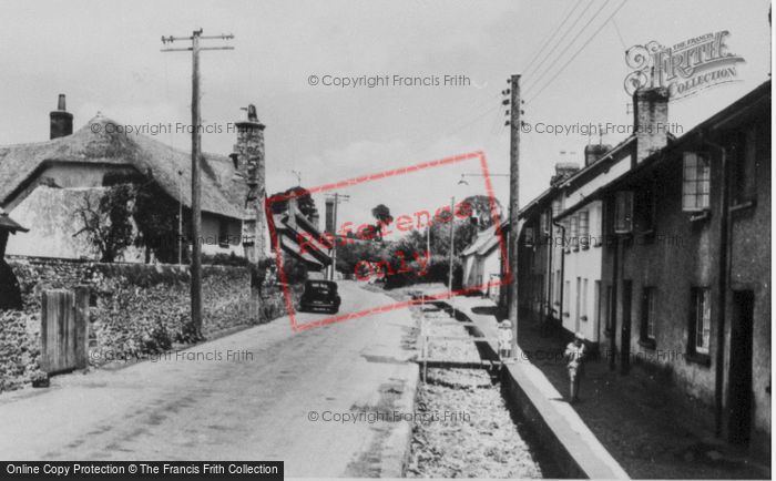 Photo of Otterton, The Village c.1955