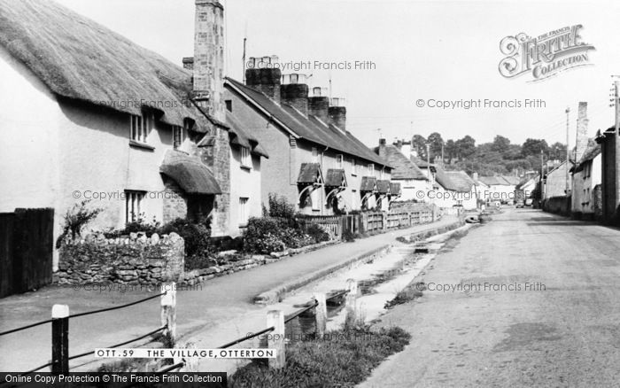 Photo of Otterton, The Village c.1955