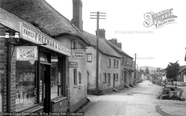 Photo of Otterton, The Village Shop 1925