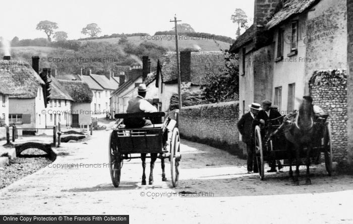Photo of Otterton, The Village Street 1906