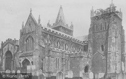 St Mary's Church c.1871, Ottery St Mary