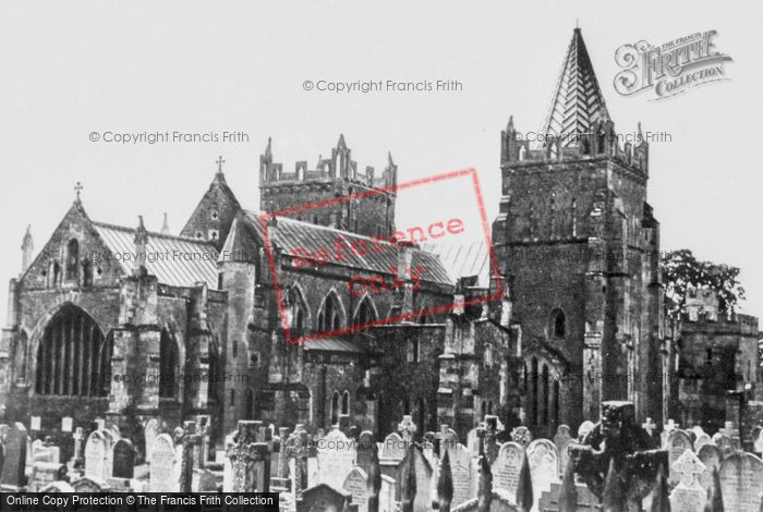 Photo of Ottery St Mary, St Mary's Church c.1950