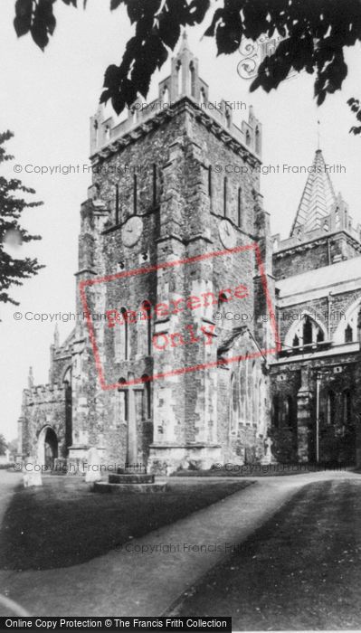 Photo of Ottery St Mary, St Mary's Church c.1960