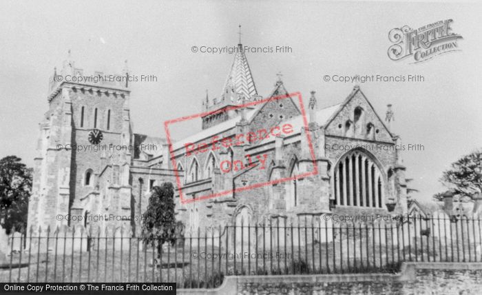 Photo of Ottery St Mary, St Mary's Church c.1960