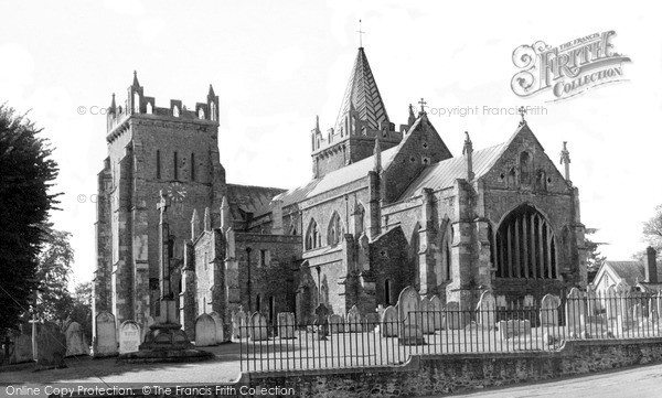 Photo of Ottery St Mary, St Mary's Parish Church c.1955