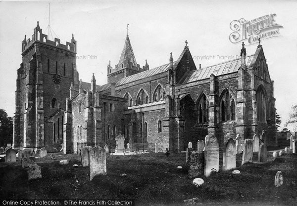 Photo of Ottery St Mary, St Mary's Parish Church From The South East 1901
