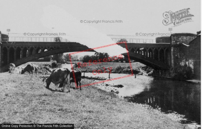 Photo of Ottery St Mary, Station Bridge c.1950