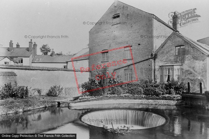 Photo of Ottery St Mary, The Basin And Tumbling Weir 1906