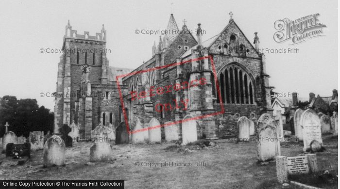 Photo of Ottery St Mary, The Church c.1960