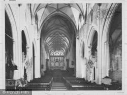 The Church Nave c.1960, Ottery St Mary