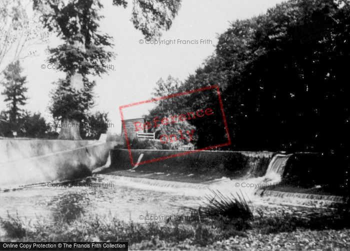 Photo of Ottery St Mary, The Head Weir c.1950