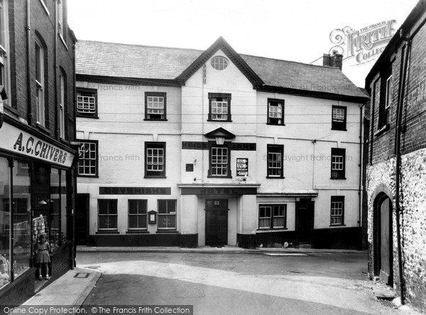 Photo of Ottery St Mary, The Kings Arms Hotel c.1960