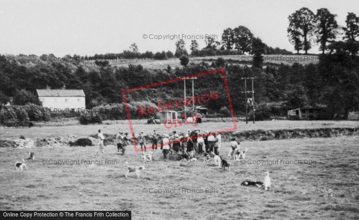 Photo of Ottery St Mary, The Otter Hounds Meet c.1950