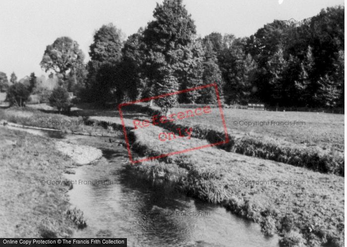 Photo of Ottery St Mary, The River From Cadhay Bridge c.1950